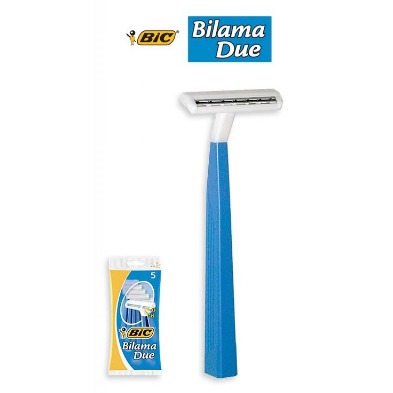 Bic Bilama Due Ξυραφάκια μιας Χρήσης με 2 Λεπίδες 5τμχ