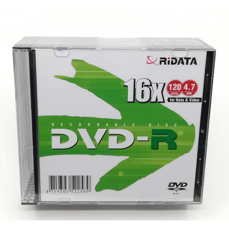 Dvd-r+mono Slim Sony 4.7 Gb με θηκη