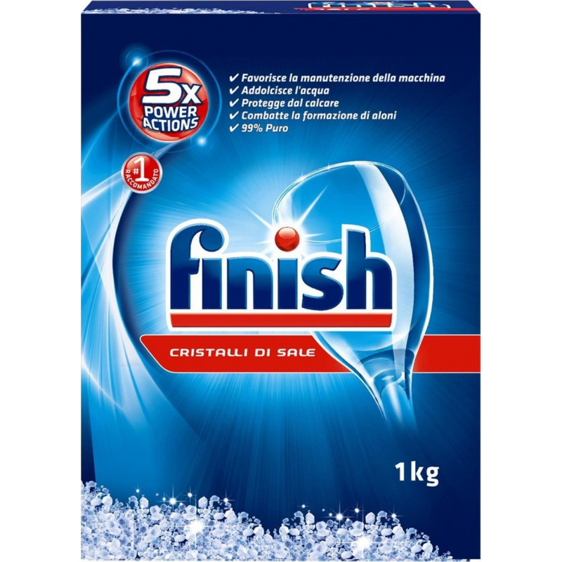 Αλατι Finish 1 Kg. Πλυντηριων