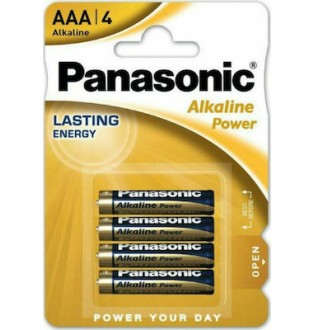 ΜΠΑΤΑΡΙΑ PANASONIC LR3 ΑΛΚΑΛ.ΑΑΑ 4τ