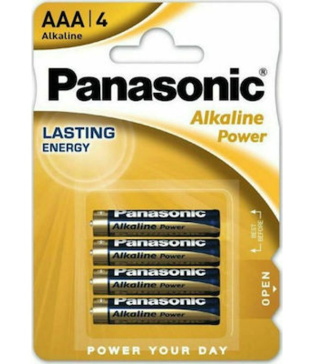 ΜΠΑΤΑΡΙΑ PANASONIC LR3 ΑΛΚΑΛ.ΑΑΑ 4τ