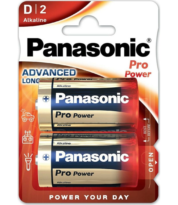 ΜΠΑΤΑΡΙΑ PANASONIC LR20 ΑΛΚΑΛ.2τ D