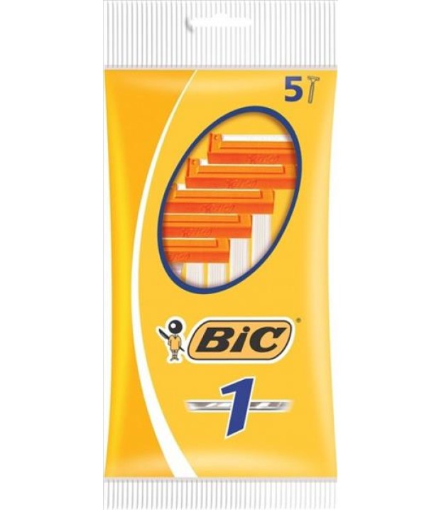 ΞΥΡΑΦΑΚΙΑ BIC CLASSIC 5τμχ ΚΙΤΡΙΝΟ PLUS