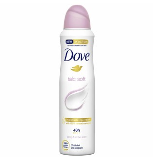 ΑΠΟΣΜΗΤΙΚΟ DOVE 150 ML.SPRAY TALC SOFT