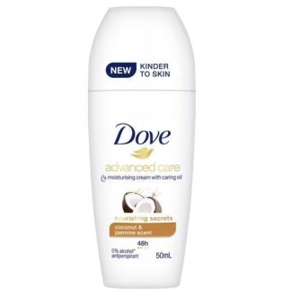 ΑΠΟΣΜΗΤΙΚΟ DOVE ROLL ΟΝ 50ML/τεμ  COCONUT & JASMINE ( ADVANCED CARE )